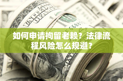 武汉如何申请拘留老赖？法律流程风险怎么规避？