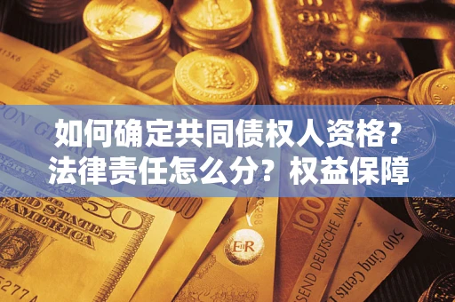 武汉如何确定共同债权人资格？法律责任怎么分？权益保障技巧揭秘！