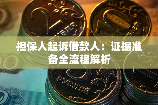 武汉担保人起诉借款人：证据准备全流程解析